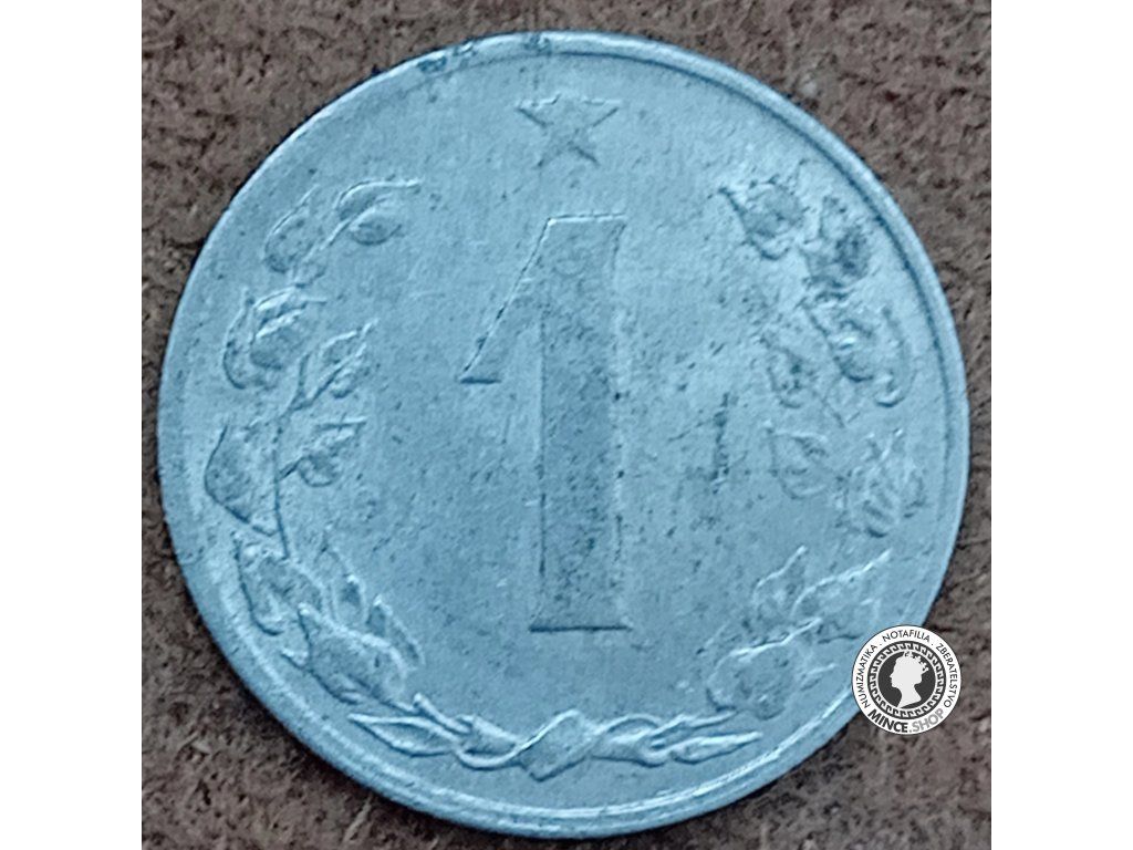 1 halier - Česko-Slovensko - 1955